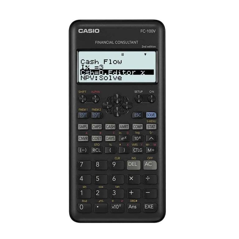 CALCULADORA FINACIERA FC-100V-2