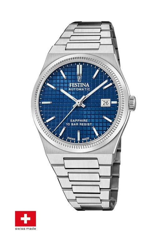Reloj F20028/2 Azul Hombre My Swiss Time Azul TALLA UNICA