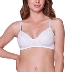Sosten Algodon Lycra 331 Blanco 38B
