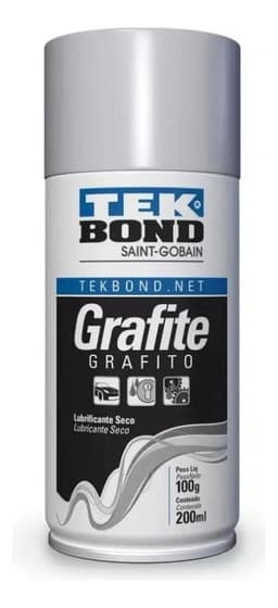 Lubricante De Grafito En Spray 200 Ml 100 Gr Lubricante Seco