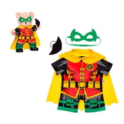 Disfraz Robin con capa y antifaz verde