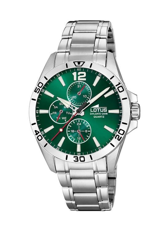 Reloj 18812/7 Verde Hombre Multifuncion Verde TALLA UNICA