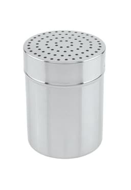 SET DE 2 ESPOLVOREADOR ACERO INOX C/ TAPA PLASTICA 300 ml