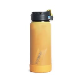 Botella inox de viaje 473 ml The perk amarillo