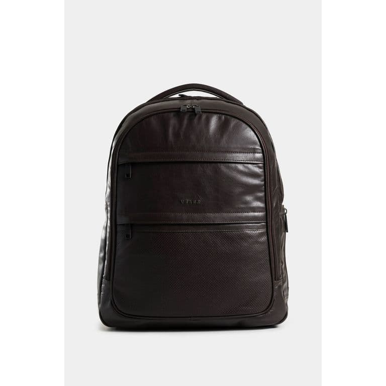 Velez Mochila Waterproof 2 Cuero Hombre Cafe Cafe TALLA UNICA