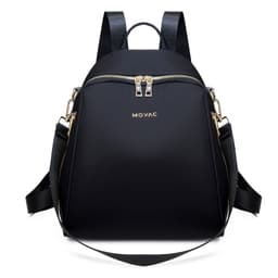 Mochila Mujer MOVAC Fashion Femme Oxford Impermeable Juvenil Escolar Universidad 15L Negro TALLA UNICA