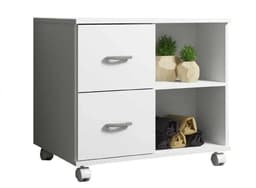 Mueble Para Bano 2 Cajones Blanco