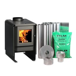 Pack Estufa a Lena Eco 380 + Kit de instalacion