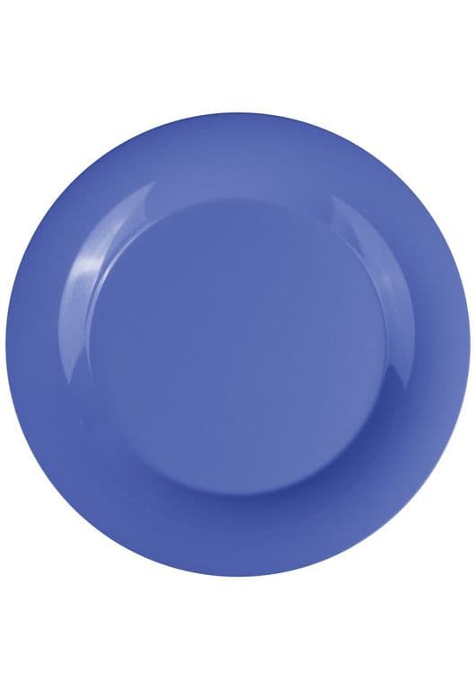 SET DE 3 PLATO MELAMINA AZUL 30 cm