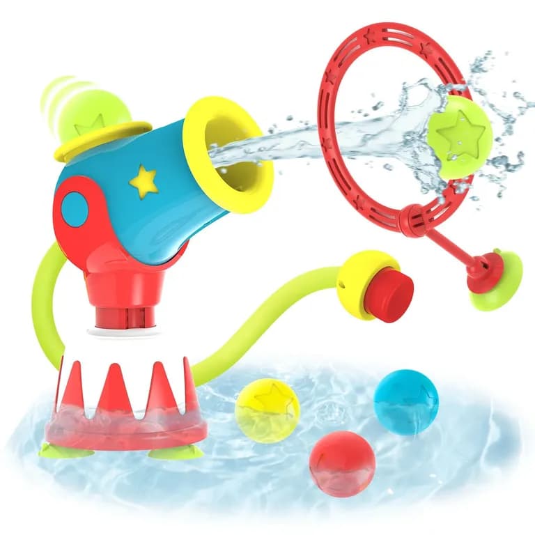 Juego de Bano Canon de Agua Infantil Bebe Nino Nina Tina