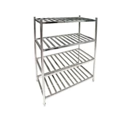 ESTANTERIA ACERO INOX TIPO REJILLA DE 120x60x155 cm IMAHE