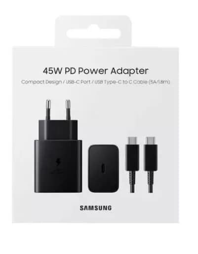 Cargador 45w Carga Super Rapida Cable Usb-C