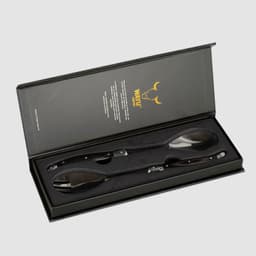 Set 2 Cucharas Para Ensaladas Mango Madera Cocina BBQ