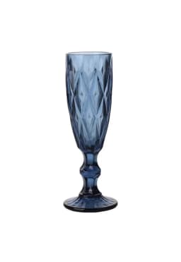 Set 6 Copas Champagne Azul 150ml
