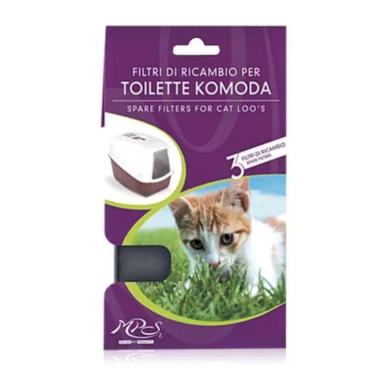 Filtro Carbon para bandeja Sanitaria Komoda Gato