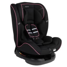 Silla de Auto Convertible Apolo 360 Rosado Negro