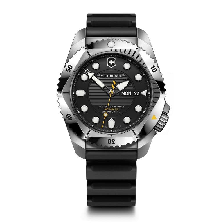 Reloj Dive Pro Automatic 43 mm negro caja acero Negro TALLA UNICA