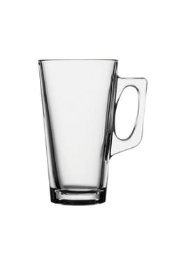 Set De 4 Taza Vidrio C Aza 300 Cc Mod Vela