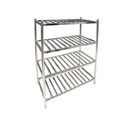 ESTANTERIA ACERO INOX TIPO REJILLA DE 120 x 45 x 155 cms. IMAHE