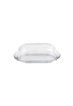 SET DE 2 MANTEQUILLERO VIDRIO LINEA BASICA