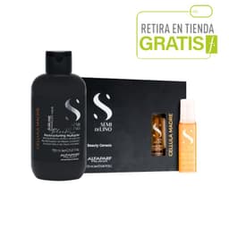 Kit Cellulas Madres+ 12 Ampollas Argan Alfaparf Reconstruccion