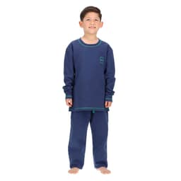 Pijama Nino Largo Azul 8