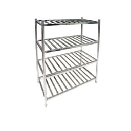 ESTANTERIA ACERO INOX TIPO REJILLA DE 90 x 45 x 155 cms. IMAHE