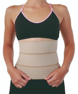 Faja Tres Bandas Post Operatoria -electromedicina - Beige - S