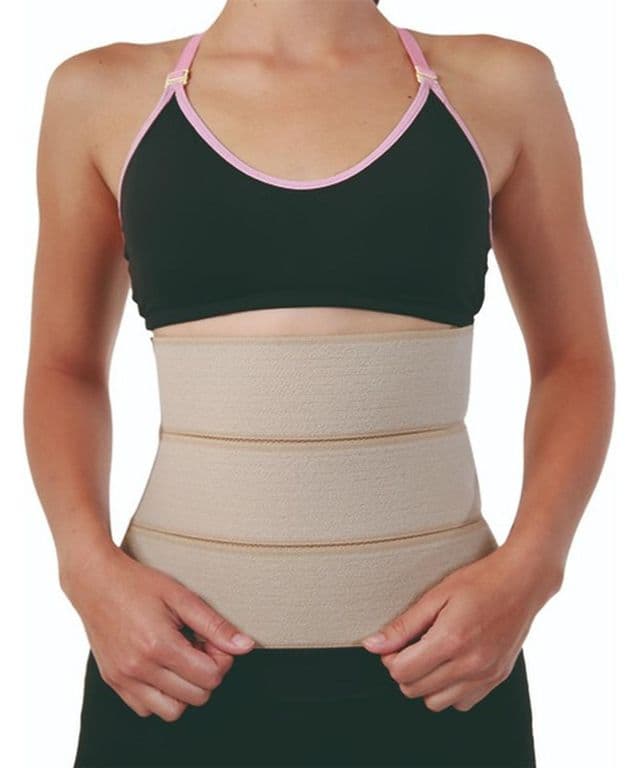 Faja Tres Bandas Post Operatoria -electromedicina - Beige - L