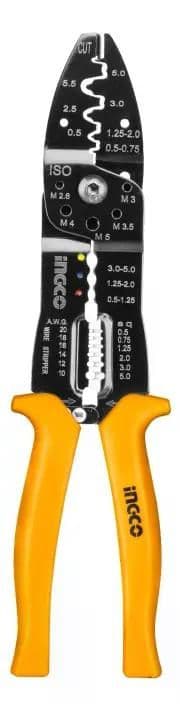 Alicate Terminales Pelacables Industrial 254mm Hwsp101