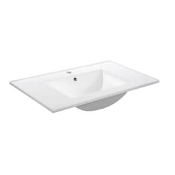 Cubierta Vanitorio Optima 80x46 cm
