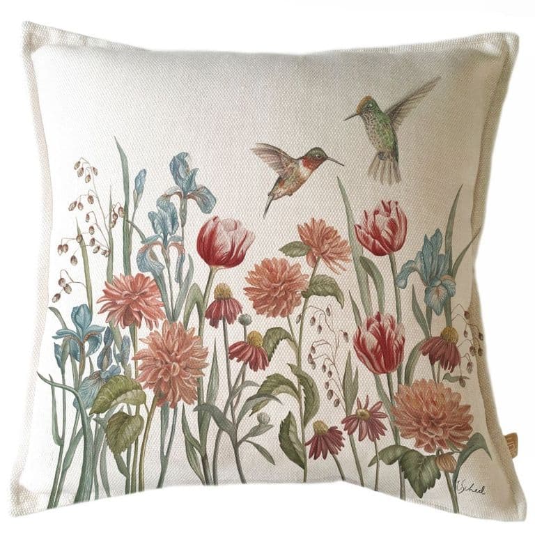 FUNDA COJIN MARISA BULERIA FLORAL 45X45