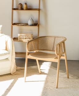 Poltrona Jati Natural Amoble Castano