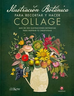 Ilustracion botanica para recortar y hacer collage