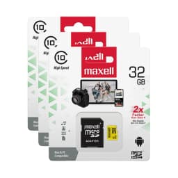 Pack 3 Tarjetas Micro SD 32GB CLASE 10