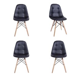 Pack x 4 Sillas Eames acolchada