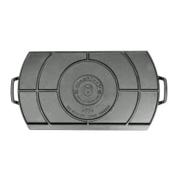 Plancha Doble Quemador Blacklock CAST IRON