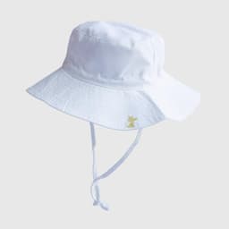 Sombrero pescador verano blanco - Blanco Blanco XS
