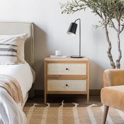 Velador Saverina Natural Amoble
