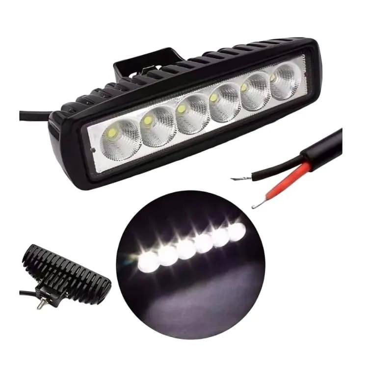 Pack 4 Barra 18w Auto Repuestoto.