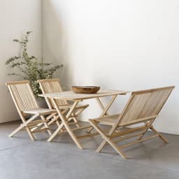 Mesa De Comedor Zuri L Natural Amoble