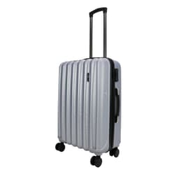 Maleta Brasilia M 8 Ruedas Plata Gris M