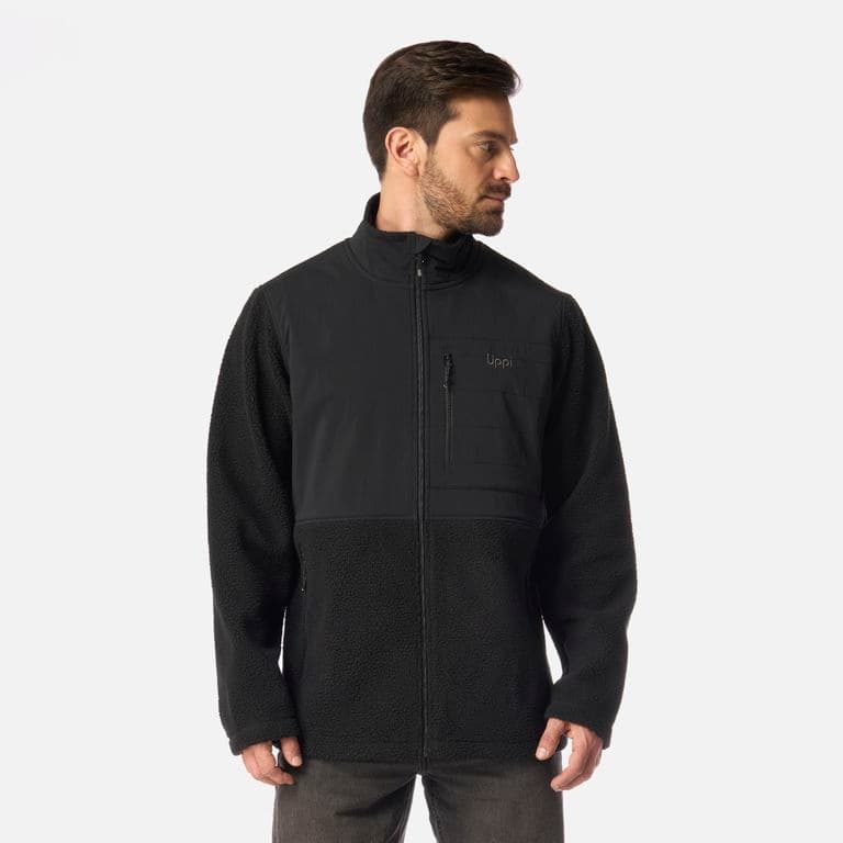 Chaqueta Hombre Glaciar Sherpa-Pro Jacket Negro Negro S