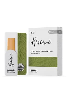 Canas Saxo Soprano 2.5 Organic Reserve Pack 10