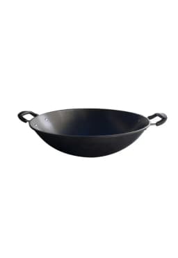 WOK DISCO HIERRO NEGRO GRUESO 47 CM IMAHE.