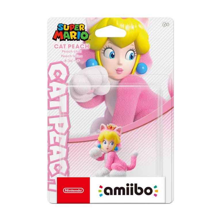 Amiibo Super Mario Cat Peach