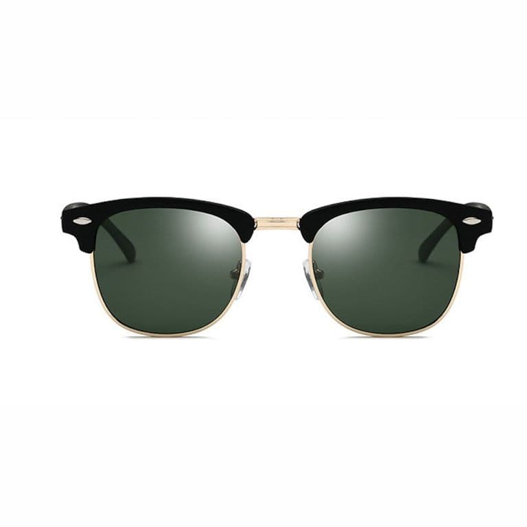 Lente de Sol Hombre Mujer Anteojos Filtro UV Dallas Negro TALLA UNICA