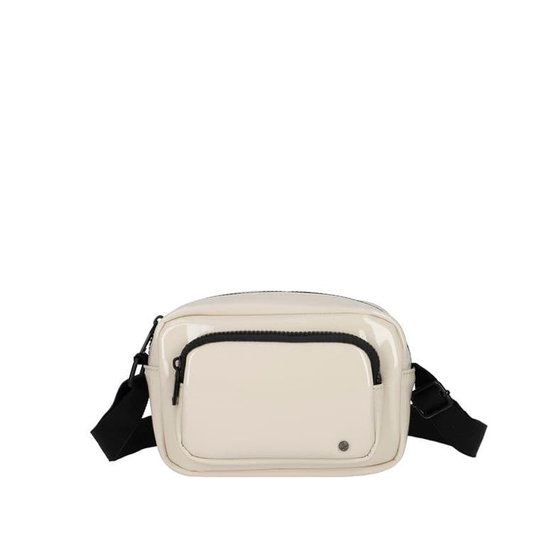 Cartera Bandolera Izzie 3XT Pequena Beige Beige S