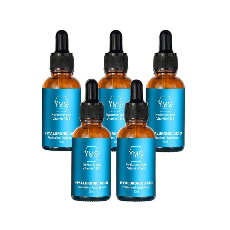 5 Serum Acido Hialuronico y Vitamina C Y E 30 ml.