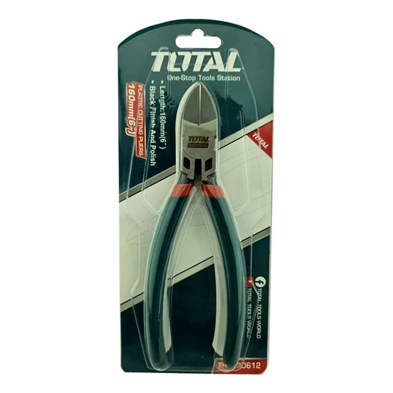Alicate Cortante Corte Diagonal 6 Pulgadas Total Tht230612
